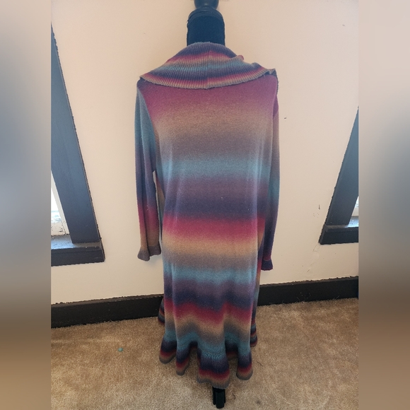 Anthropology long Rainbow cardigan - Picture 2 of 3